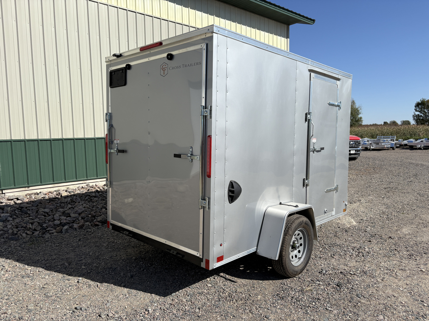 New 2025 6'x10' Cross Beta Enclosed Trailer
