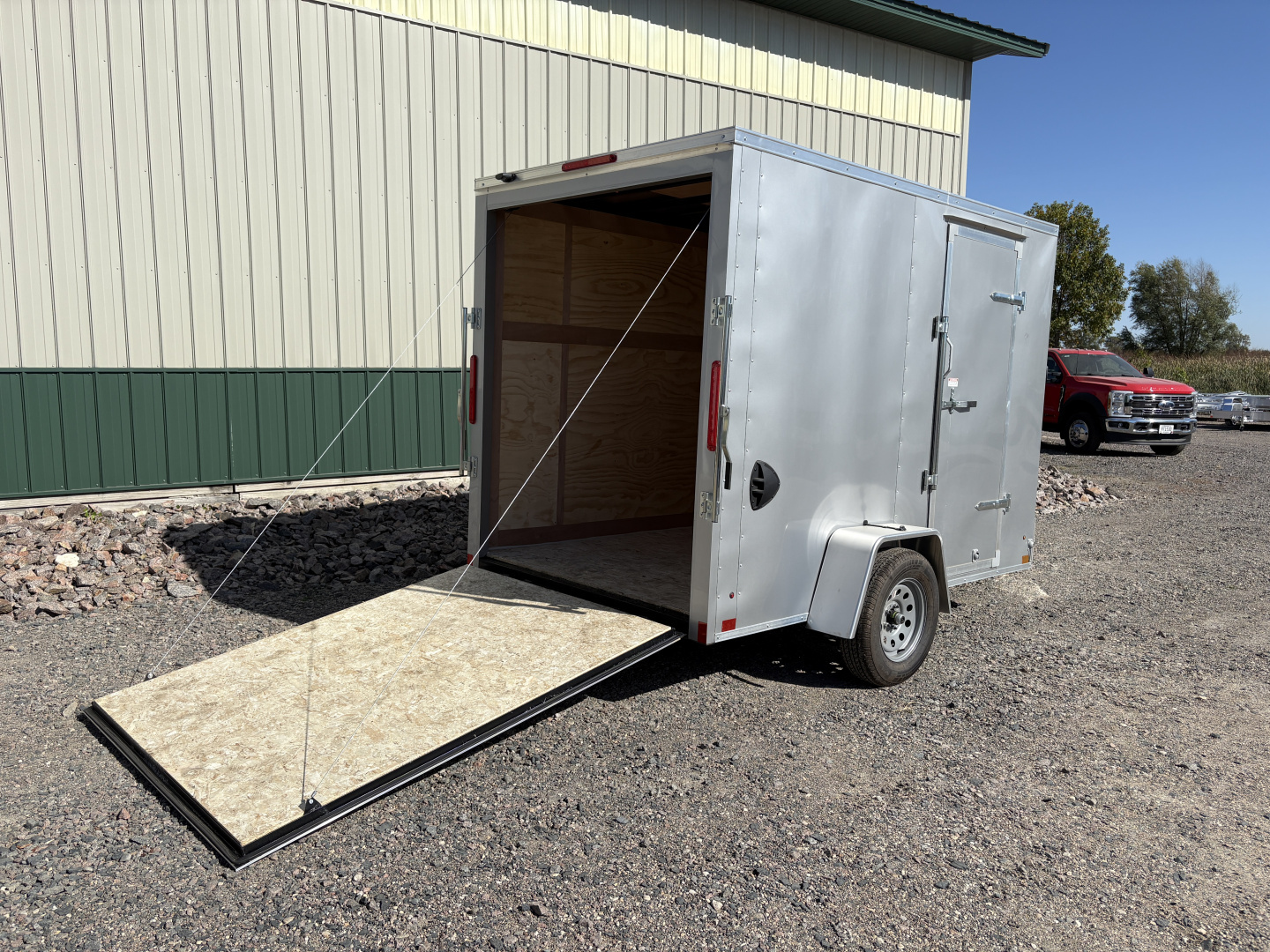 New 2025 6'x10' Cross Beta Enclosed Trailer