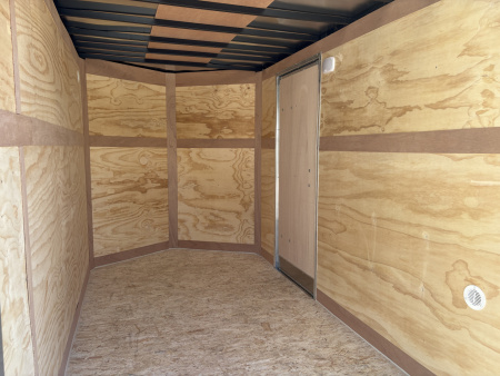 New 2025 6'x10' Cross Beta Enclosed Trailer