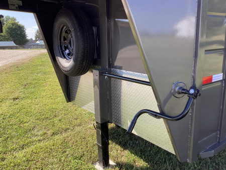 New 2026 S&S 20'x6'8"x6'6" Gooseneck Livestock Trailer, 14K GVWR