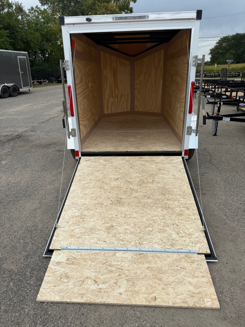 New 2026 5 X 8 Stealth Enclosed Trailer with Ramp
