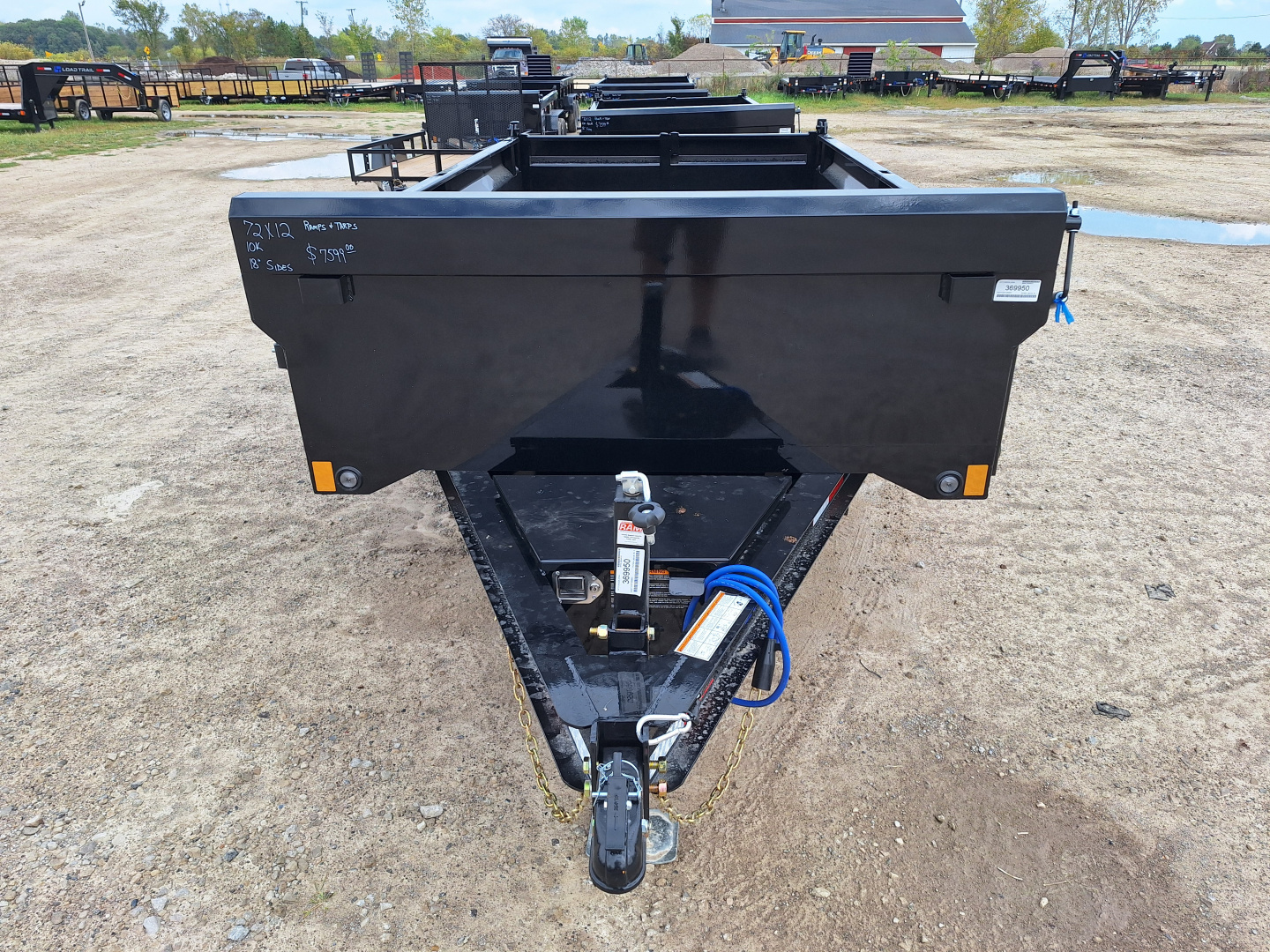 New 2026 Load Trail 72x12 Dump Trailer