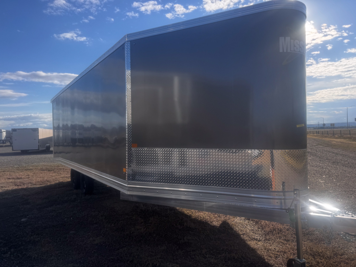 New 2026 Mission MES 101x22 Snowmobile Trailer