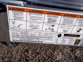 New 2026 Mission MES 101x22 Snowmobile Trailer