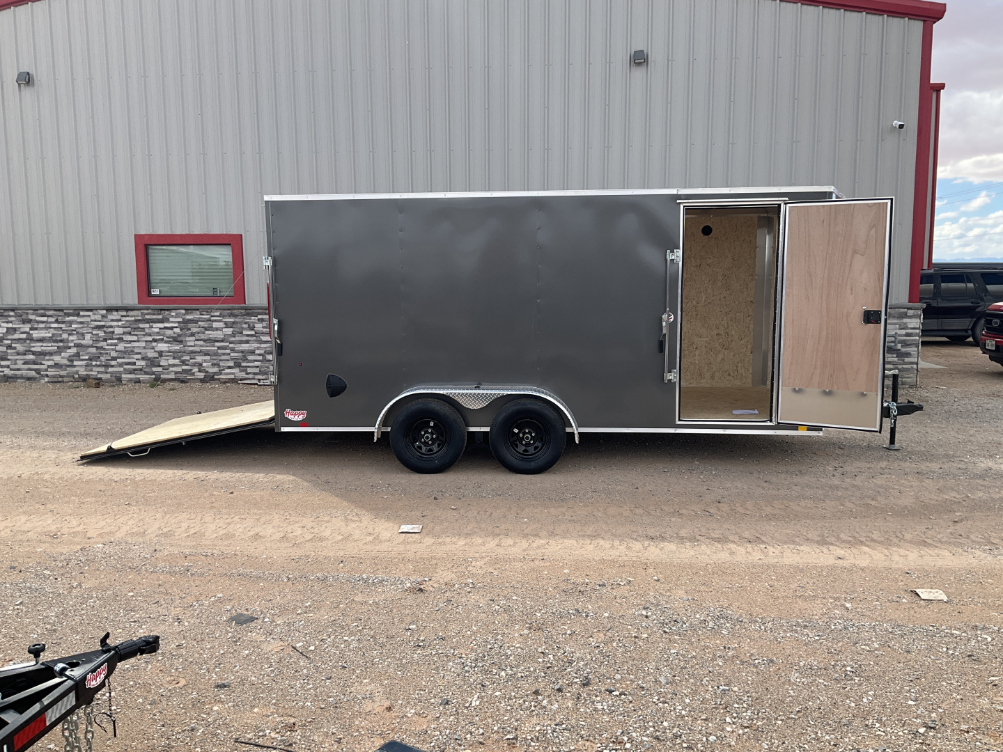 New 2026 Compass 7'x16' Enclosed Cargo Trailer - Indigo DLX