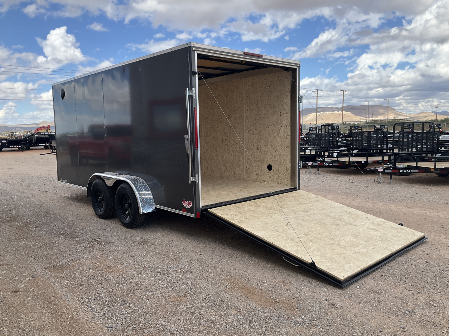 New 2026 Compass 7'x16' Enclosed Cargo Trailer - Indigo DLX