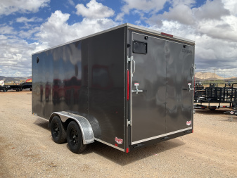 New 2026 Compass 7'x16' Enclosed Cargo Trailer - Indigo DLX
