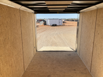 New 2026 Compass 7'x16' Enclosed Cargo Trailer - Indigo DLX