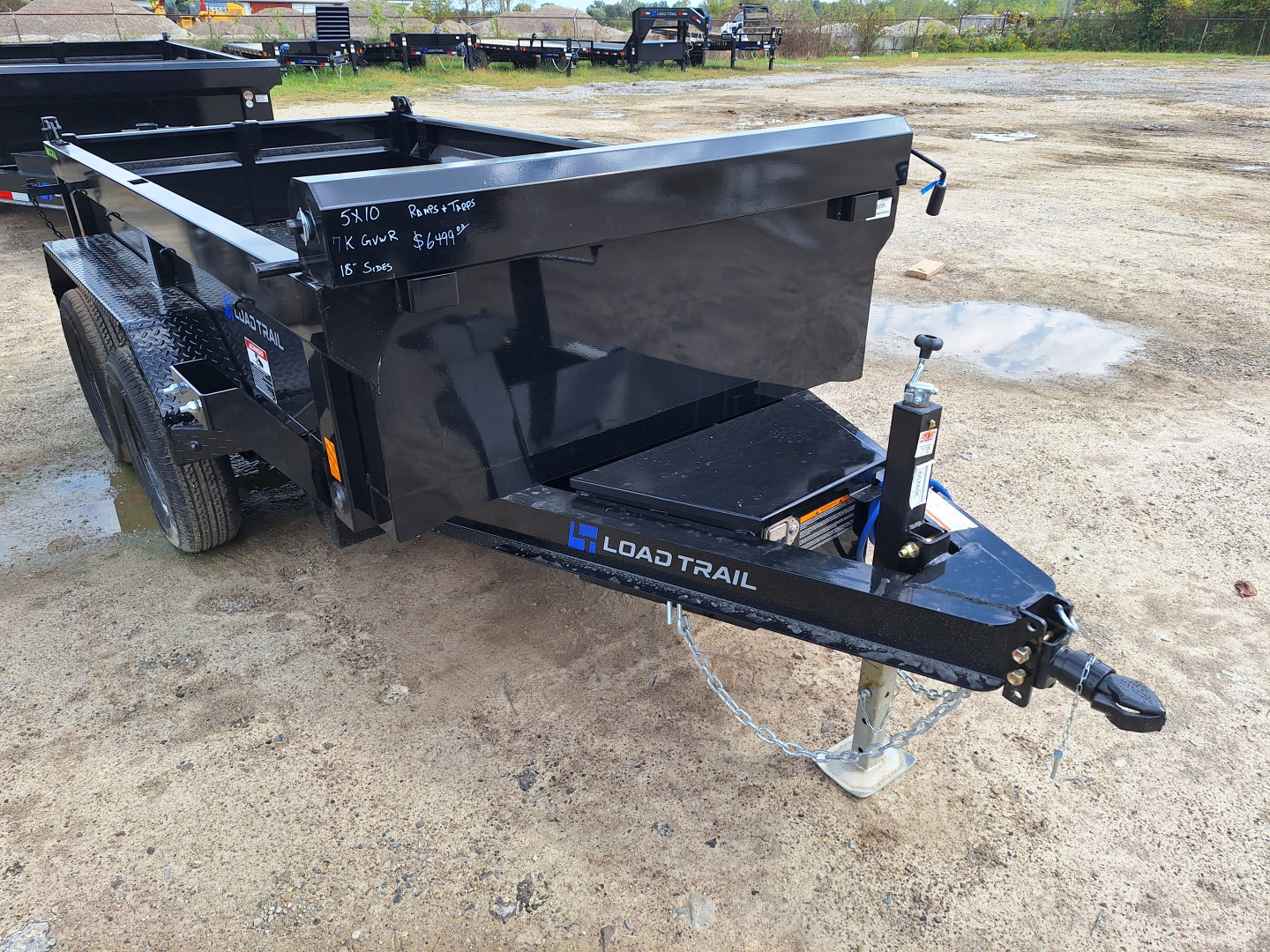 New 2026 Load Trail 5x10 Dump Trailer