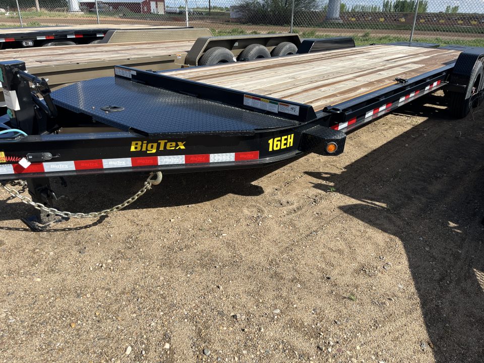 New 2026 Big Tex Trailers 16EH 24' EQUIPMENT Trailer W/ MEGA RAMPS