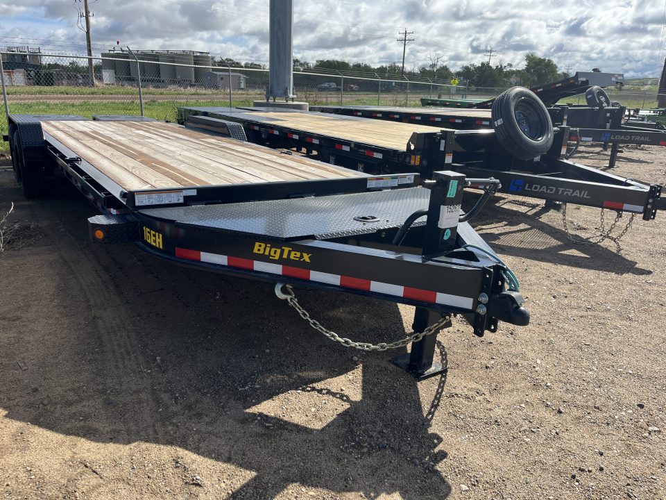 New 2026 Big Tex Trailers 16EH 24' EQUIPMENT Trailer W/ MEGA RAMPS
