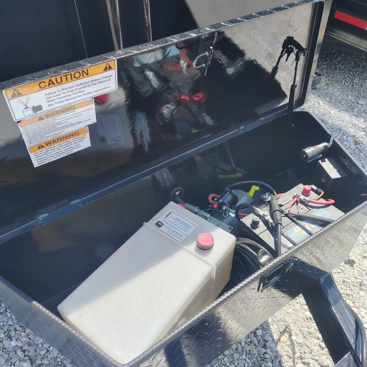 New 2026 Texas Pride/U.S Built Trailers 7x14x4 TA with 16k axles Dump Trailer