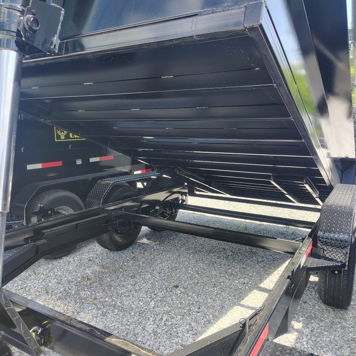 New 2026 Texas Pride/U.S Built Trailers 7x14x4 TA with 16k axles Dump Trailer