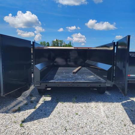 New 2026 Texas Pride/U.S Built Trailers 7x14x4 TA with 16k axles Dump Trailer