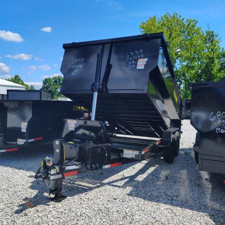 New 2026 Texas Pride/U.S Built Trailers 7x14x4 TA with 16k axles Dump Trailer