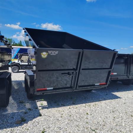 New 2026 Texas Pride/U.S Built Trailers 7x14x4 TA with 16k axles Dump Trailer