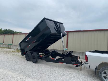 New 2026 Texas Pride Trailers 7x14x4 TA with 16k axles Dump Trailer
