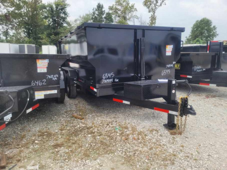 New 2026 U.S Built/Texas Pride 7x14x4 TA Dump Trailer with 16k axles