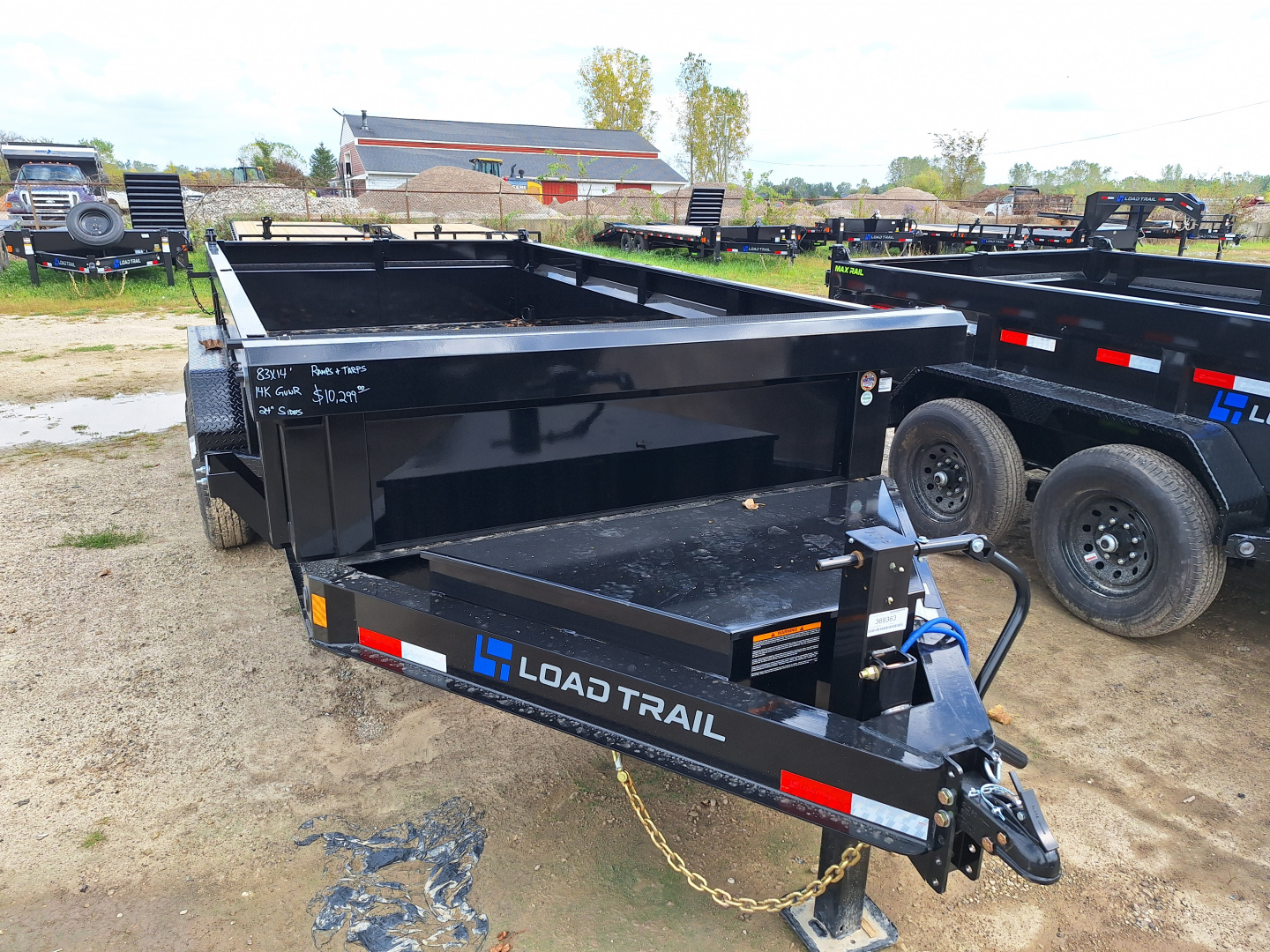 New 2026 Load Trail 83x14 Dump Trailer