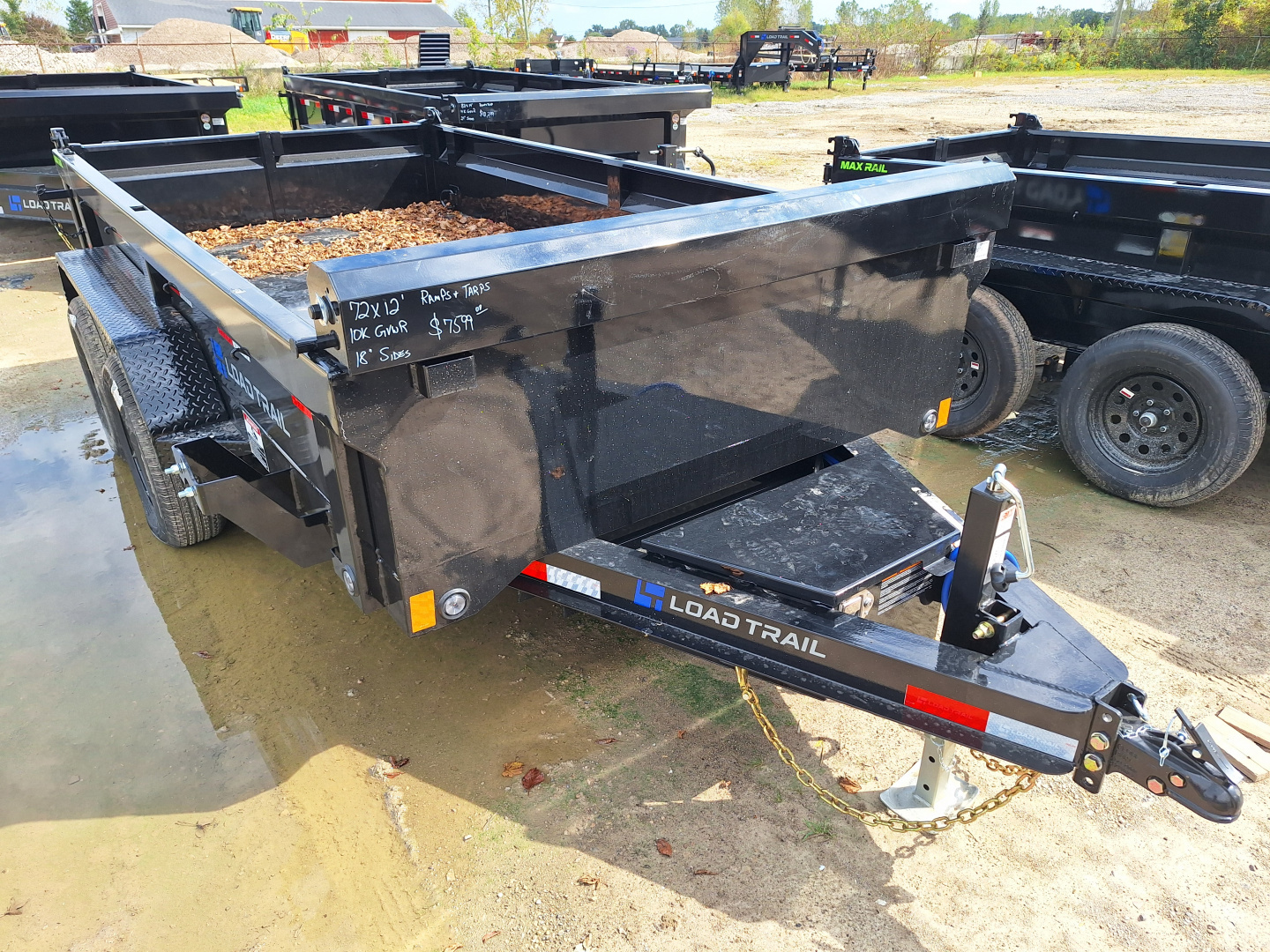 New 2026 Load Trail 72x12 Dump Trailer