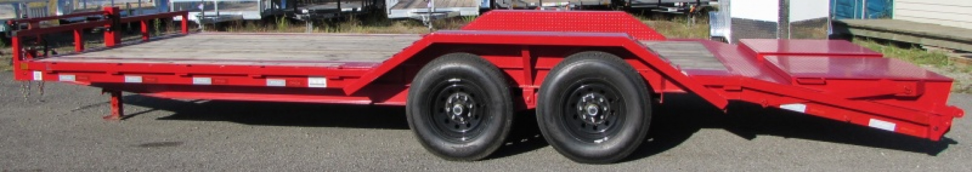 New 2025 Delco Trailers C722A72ESMR- 102x22 Equipment Trailer