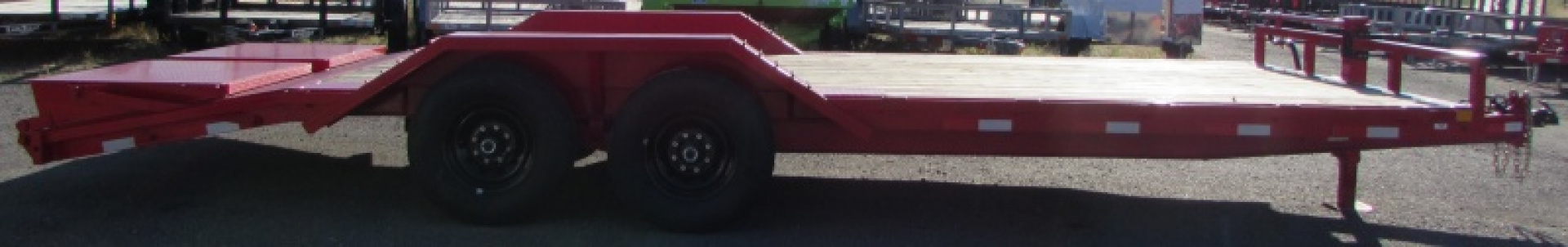 New 2025 Delco Trailers C722A72ESMR- 102x22 Equipment Trailer