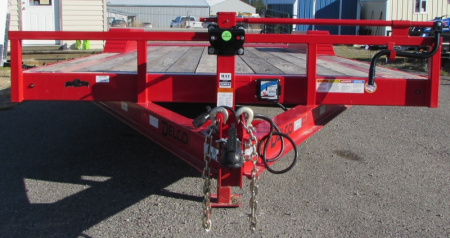 New 2025 Delco Trailers C722A72ESMR- 102x22 Equipment Trailer