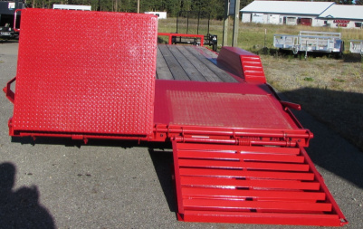 New 2025 Delco Trailers C722A72ESMR- 102x22 Equipment Trailer