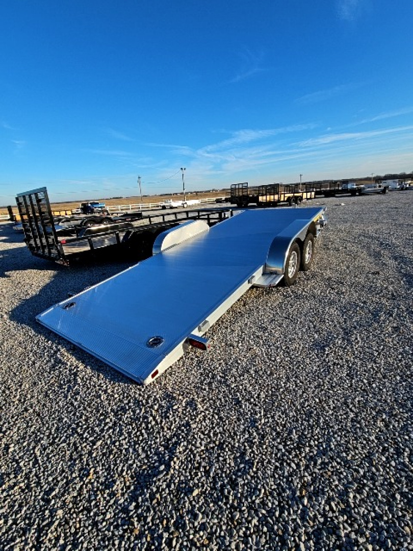 New 2026 Aluma 8218TILT 7K Torsion Car Hauler Tilt Trailer