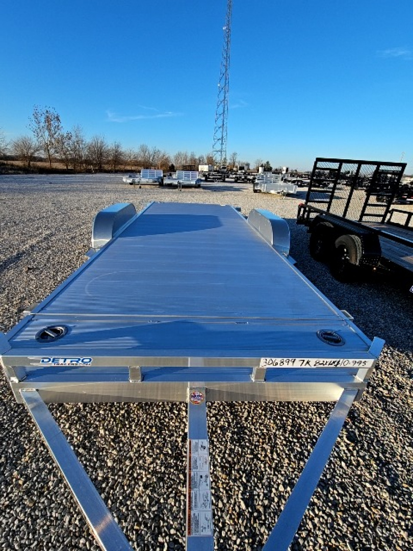 New 2026 Aluma 8218TILT 7K Torsion Car Hauler Tilt Trailer