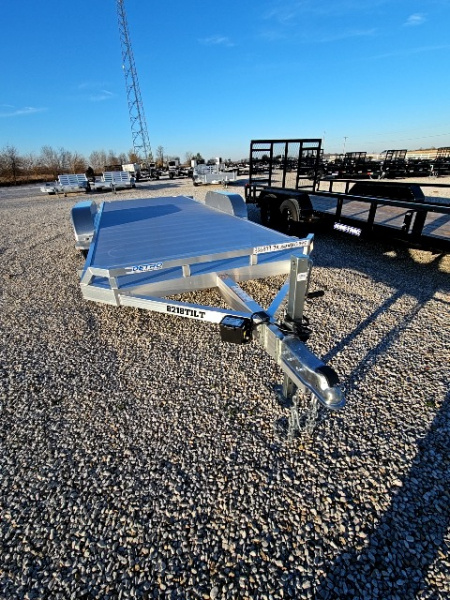 New 2026 Aluma 8218TILT 7K Torsion Car Hauler Tilt Trailer