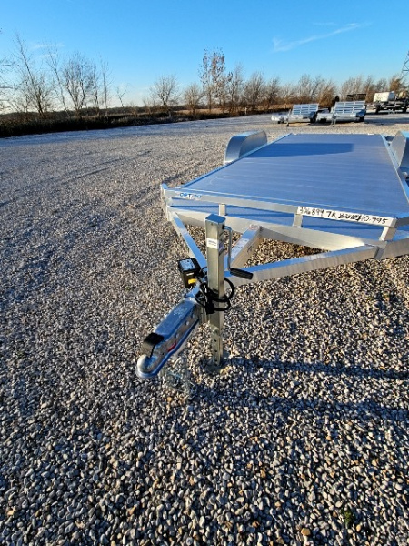 New 2026 Aluma 8218TILT 7K Torsion Car Hauler Tilt Trailer