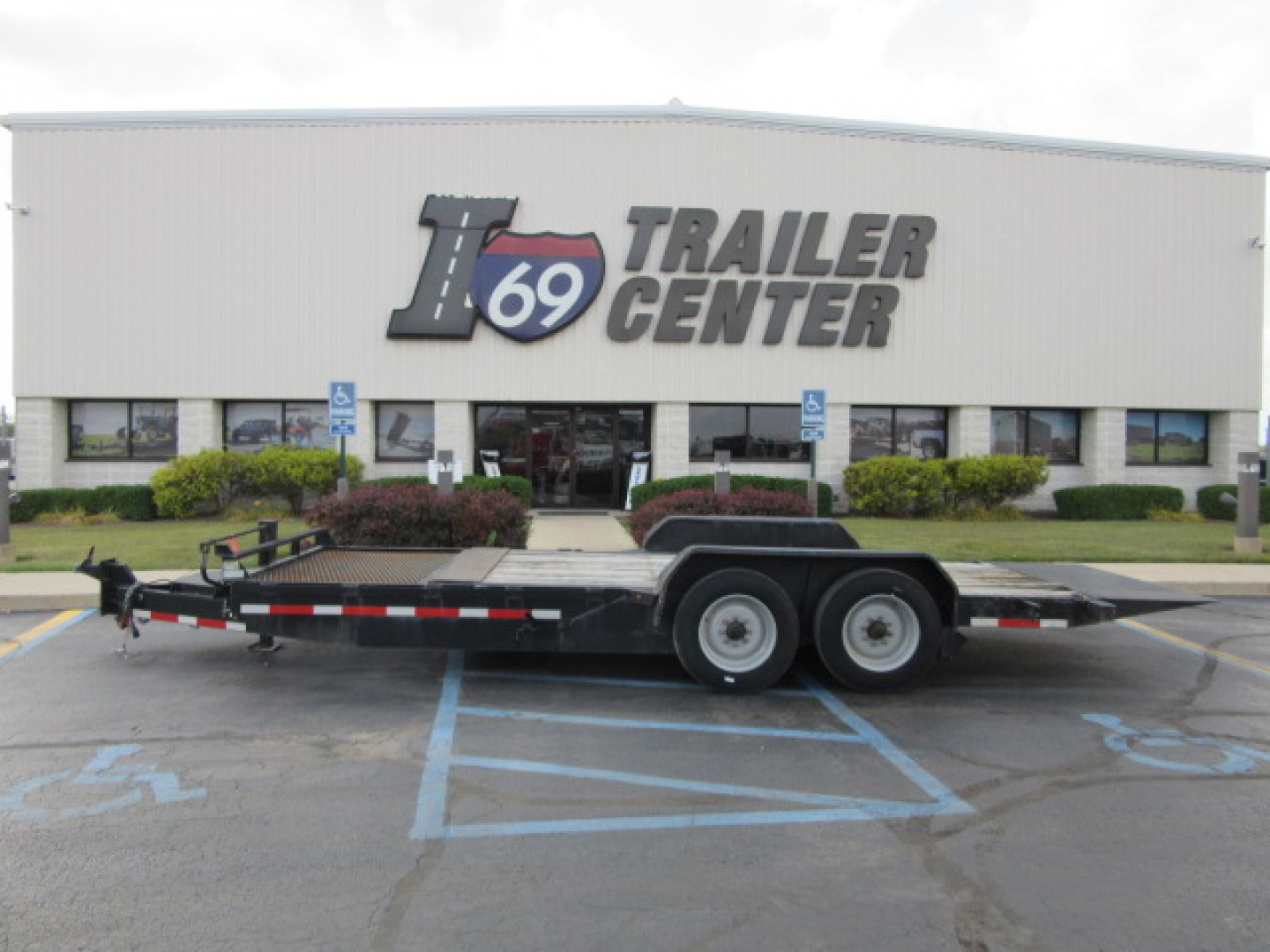 Used 2018 Sure-Trac 7 x 22 (16+6) ST82166FWTE-B-160 Tilt Trailer 16K