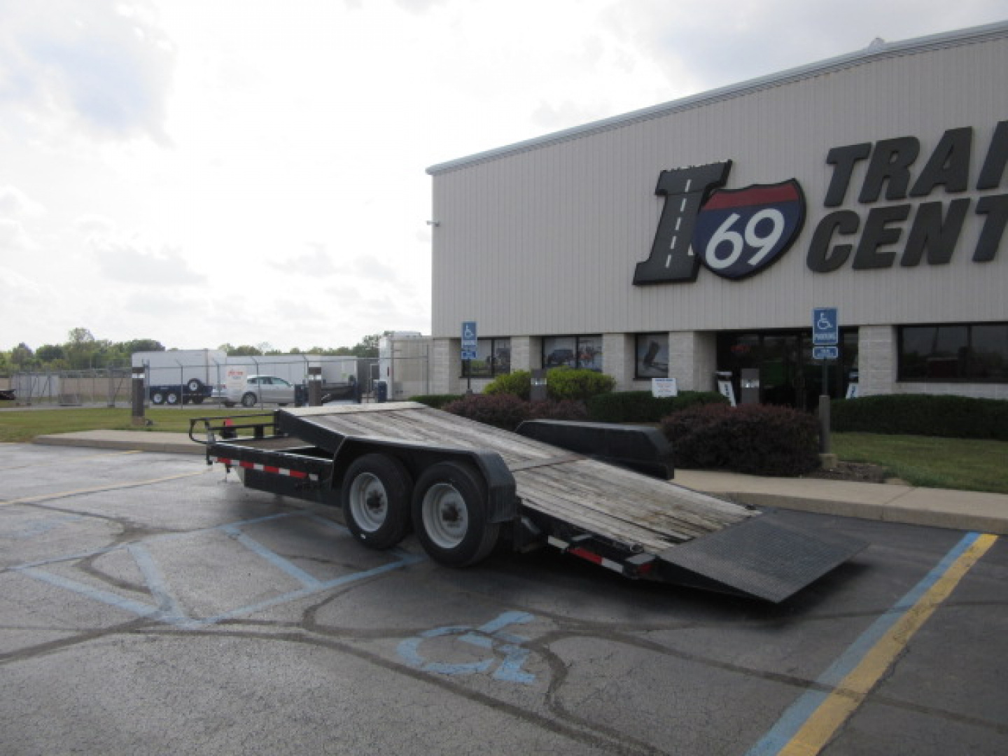 Used 2018 Sure-Trac 7 x 22 (16+6) ST82166FWTE-B-160 Tilt Trailer 16K
