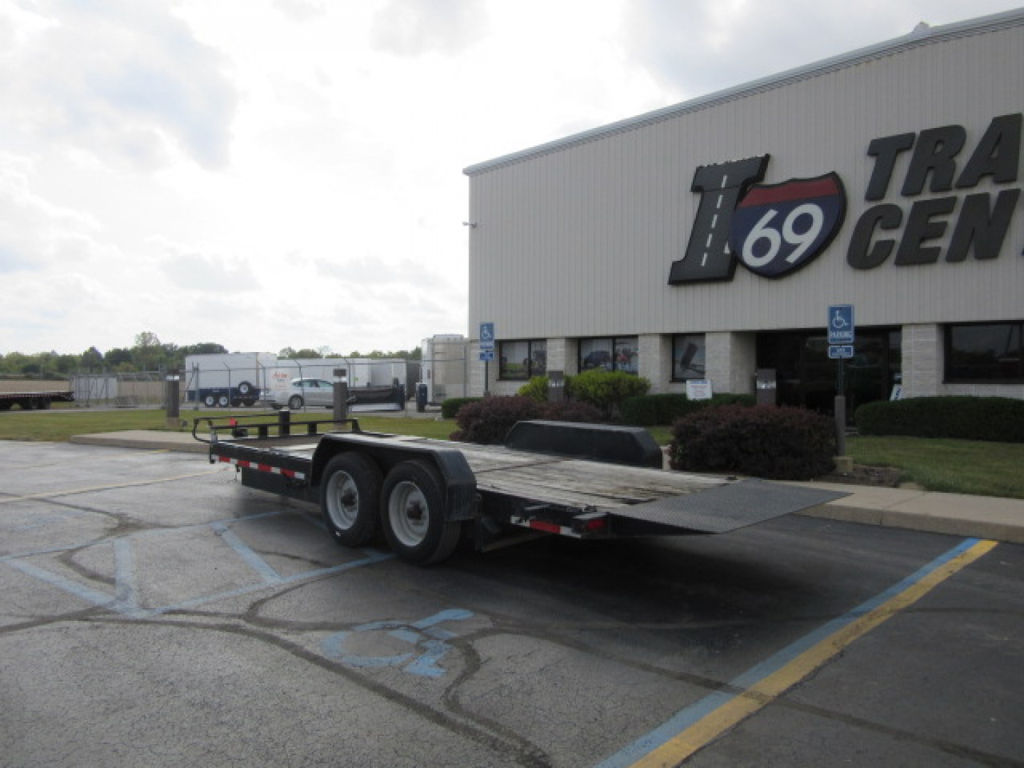 Used 2018 Sure-Trac 7 x 22 (16+6) ST82166FWTE-B-160 Tilt Trailer 16K