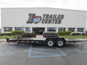 Used 2018 Sure-Trac 7 x 22 (16+6) ST82166FWTE-B-160 Tilt Trailer 16K