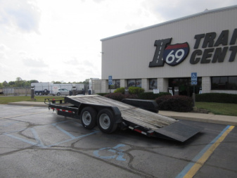 Used 2018 Sure-Trac 7 x 22 (16+6) ST82166FWTE-B-160 Tilt Trailer 16K