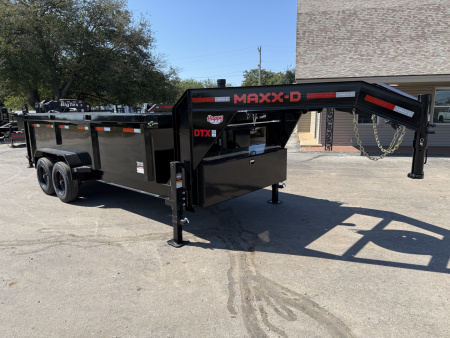 New 2026 MAXX-D 83”x16’ 18K Gooseneck Dump w/ 36” Sides – DTX