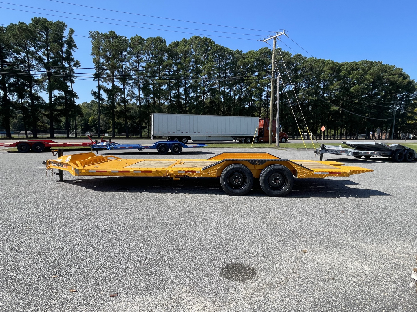 New 2026 RawMaxx RawMaxx GTX 24' 16K Gravity Tilt Trailer Tilt Trailer