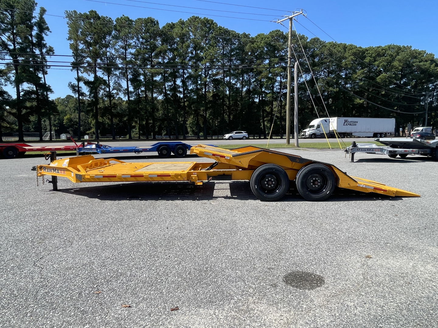 New 2026 RawMaxx RawMaxx GTX 24' 16K Gravity Tilt Trailer Tilt Trailer