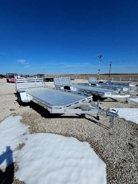 New 2026 Aluma 7814S-BT 3K Idler Utility Trailer
