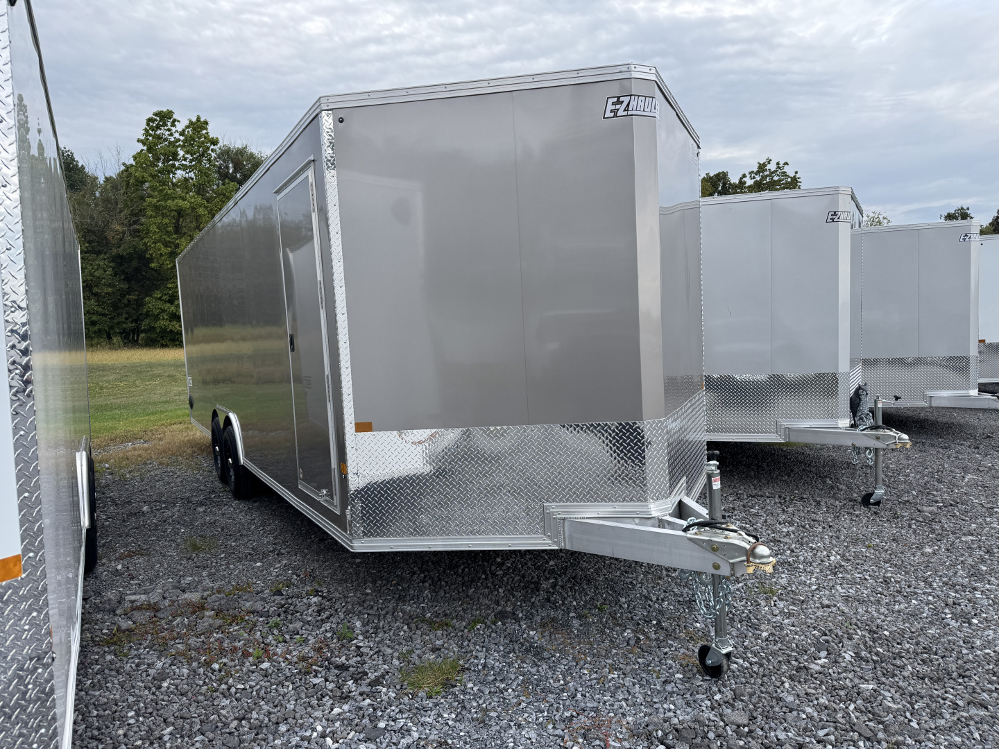 New 2026 E-Z Hauler 8.5x24 XLT Pro 10k Car Hauler Side Escape Door