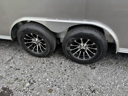 New 2026 E-Z Hauler EZEC8.5X24CH XLT PRO Car Hauler ESCAPE DOOR FREE ALUMINUM WHEEL UPGRADE 6 FOOT 10 INCH INTERIOR HEIGHT SUMMER SALE ON NOW