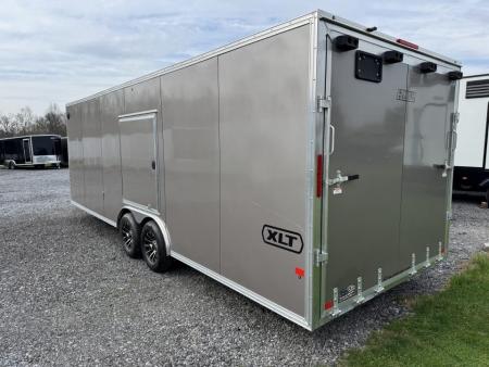New 2026 E-Z Hauler EZEC8.5X24CH XLT PRO Car Hauler ESCAPE DOOR FREE ALUMINUM WHEEL UPGRADE 6 FOOT 10 INCH INTERIOR HEIGHT SUMMER SALE ON NOW