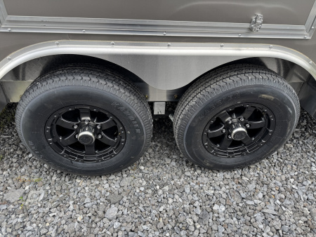 New 2026 E-Z Hauler 8.5x24 XLT Pro 10k Car Hauler Side Escape Door