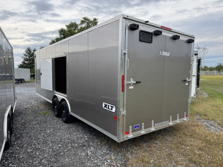 New 2026 E-Z Hauler 8.5x24 XLT Pro 10k Car Hauler Side Escape Door