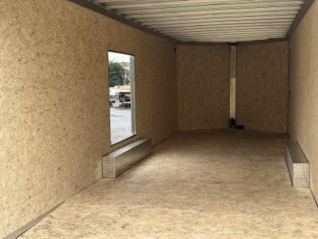 New 2026 E-Z Hauler 8.5x24 XLT Pro 10k Car Hauler Side Escape Door