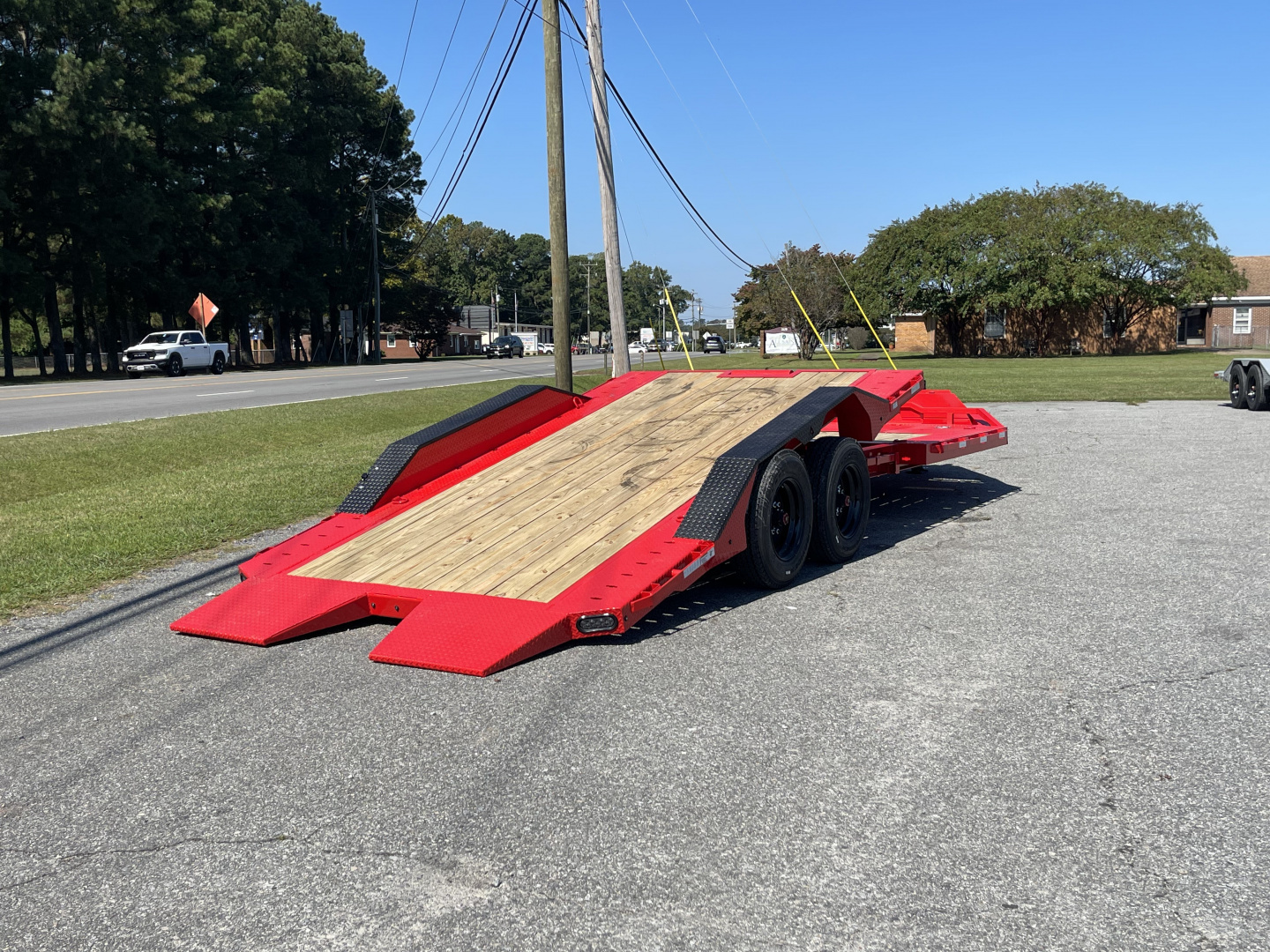 New 2026 RawMaxx RawMaxx GTX 24' 16K Gravity Tilt Trailer w/ Hydraulic Jack