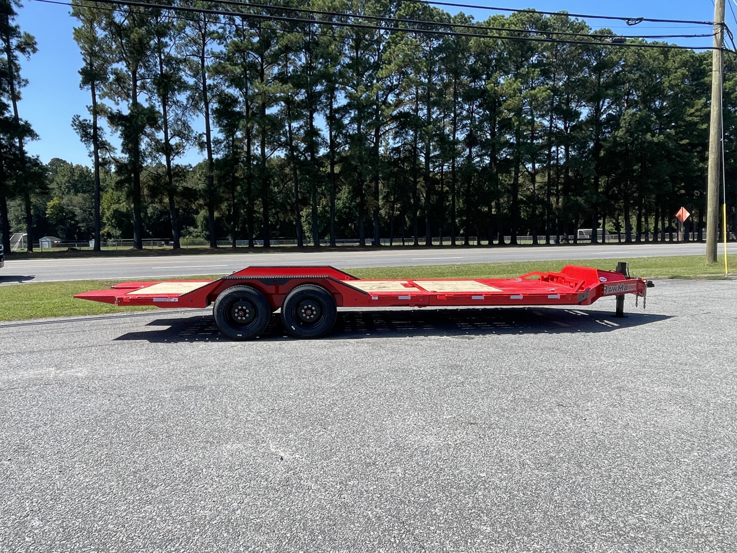 New 2026 RawMaxx RawMaxx GTX 24' 16K Gravity Tilt Trailer w/ Hydraulic Jack