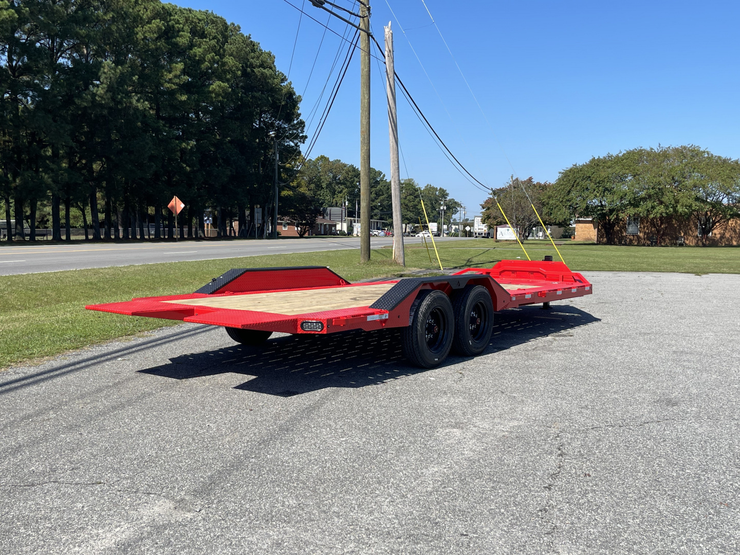 New 2026 RawMaxx RawMaxx GTX 24' 16K Gravity Tilt Trailer w/ Hydraulic Jack